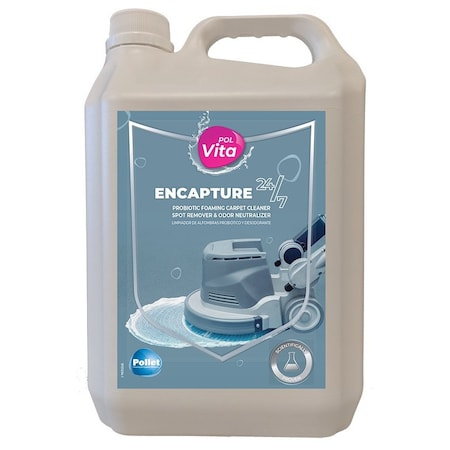 Encapture 247 Probiotic LowMoisture Carpet Cleaner, 5Liter, 2PK